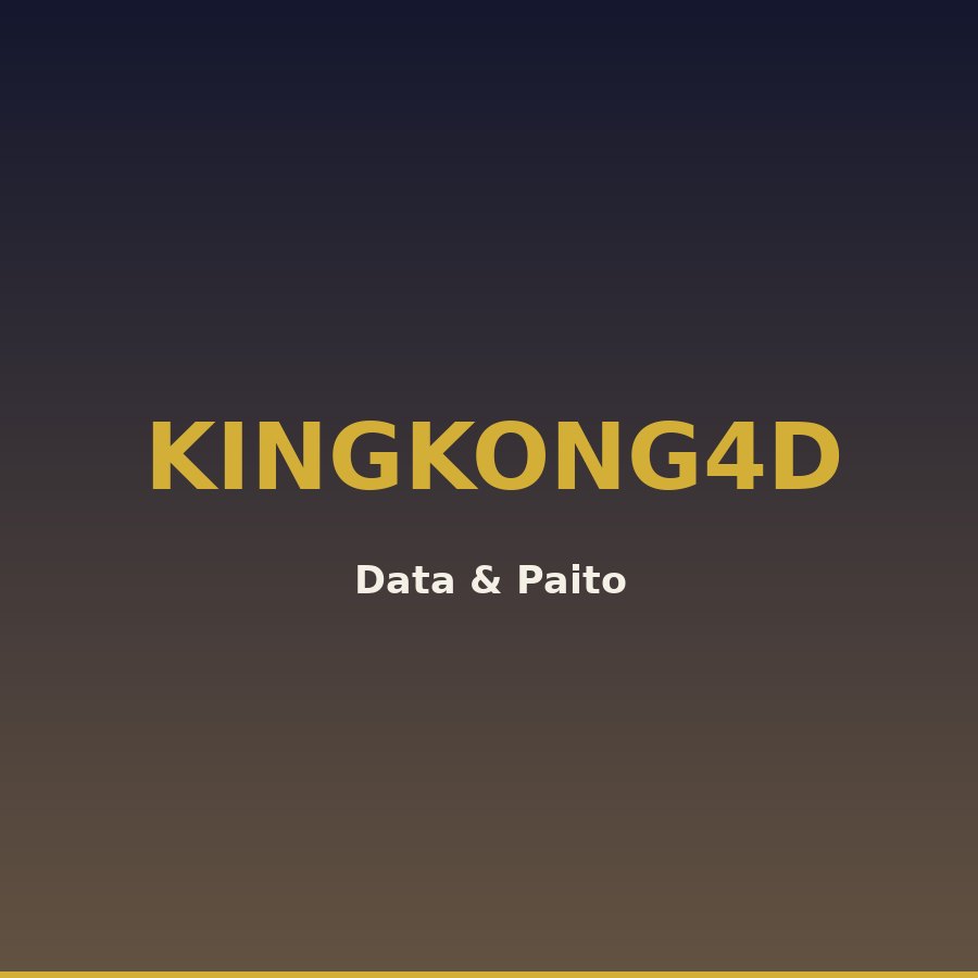 pengeluaran kingkong 4D 30 September 2026, angka ikut dan paito